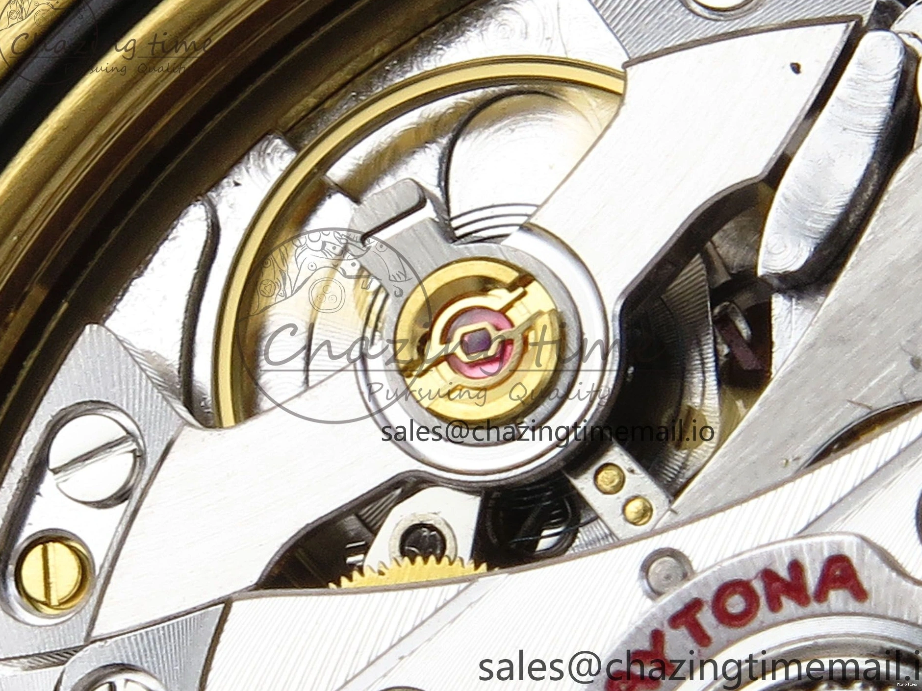 MiroTime 0318 Daytona 126508 APSF 1:1 Best Edition YG Black Dial on YG Braclet SH Unisex 739